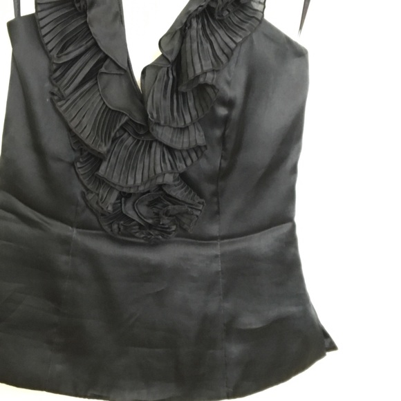 WHBM ruffle halter top - Picture 3 of 5